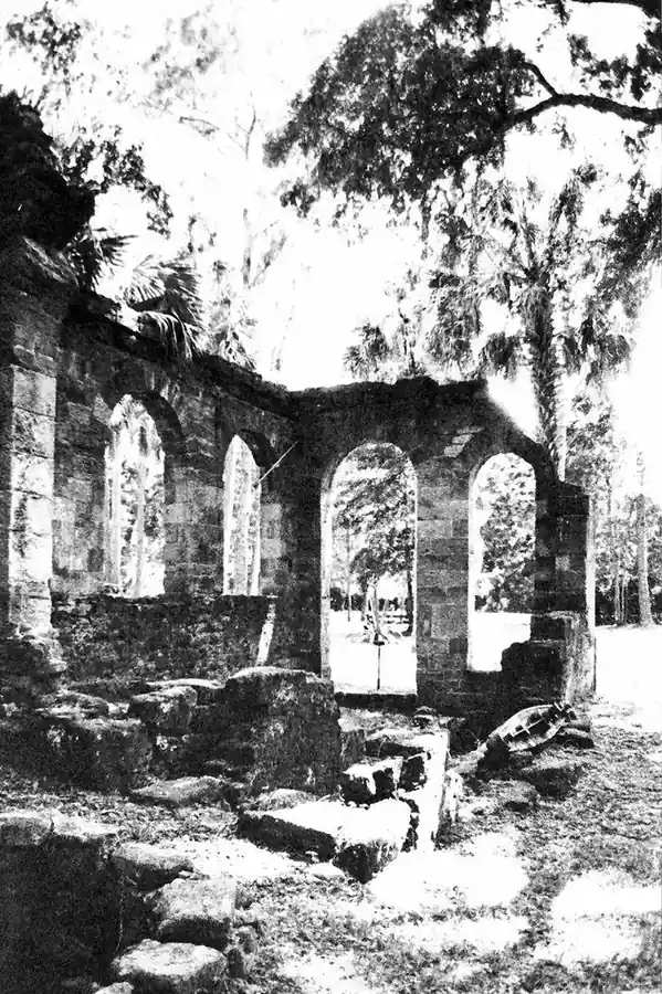 Sugar Mill Ruins in New Smyrna Beach